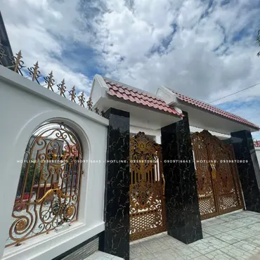 CỔNG SẮT MỸ THUẬT CAO CẤP TẠI TIÊN THỦY-CHÂU THÀNH