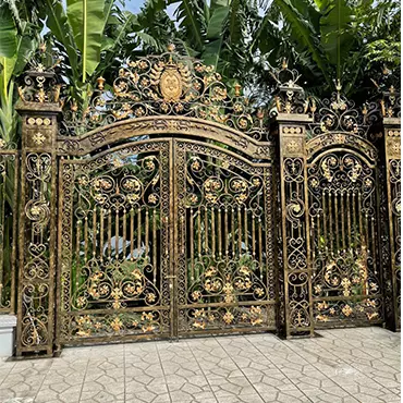 Tìm hiểu về Cổng Nhôm đúc